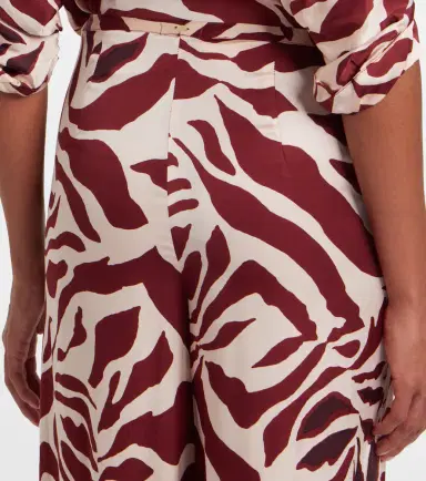 Poupette St Barth Clea animal-print palazzo pants | Thumbnail 5