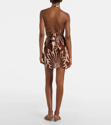 Poupette St Barth Manon printed cotton minidress | Thumbnail 2 Poupette St Barth Manon printed cotton minidress | Thumbnail 2