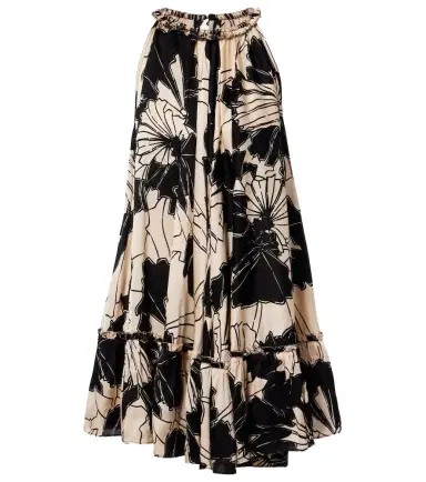 Poupette St Barth Cleo floral halterneck minidress | Thumbnail 1