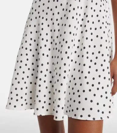 Rixo Polka-dot lace-trimmed minidress | Thumbnail 5