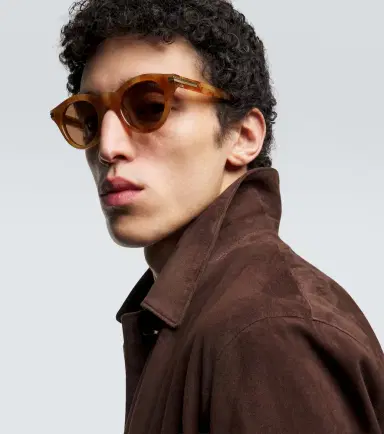 Zegna Round sunglasses | Thumbnail 4