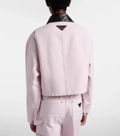 Prada Cotton canvas jacket | Thumbnail 3 Prada Cotton canvas jacket | Thumbnail 3