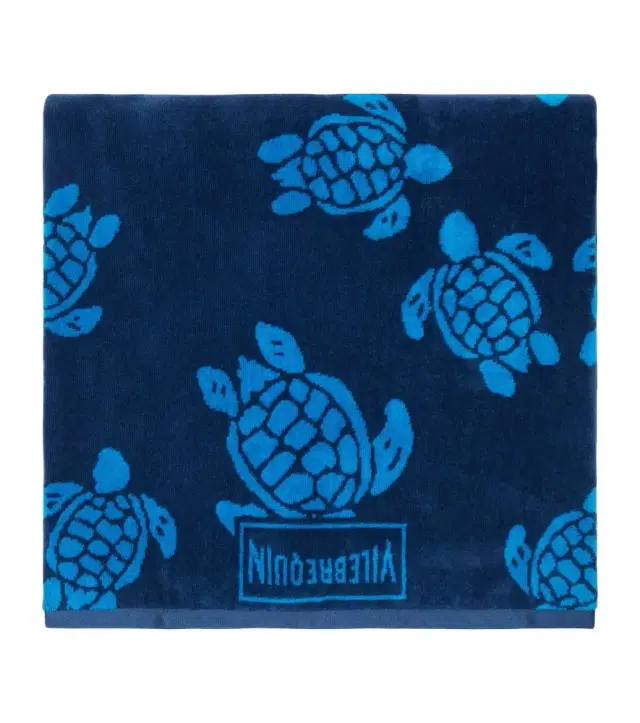 Vilebrequin Cotton terry jacquard beach towel