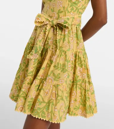 Poupette St Barth Christine cotton bandeau minidress | Thumbnail 2 Poupette St Barth Christine cotton bandeau minidress | Thumbnail 2