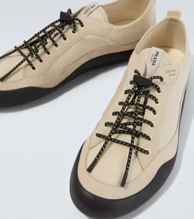 Prada Speedrock Re-Nylon and suede sneakers | Thumbnail 2 Prada Speedrock Re-Nylon and suede sneakers | Thumbnail 2