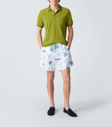 Vilebrequin Cotton piqué polo shirt | Thumbnail 3