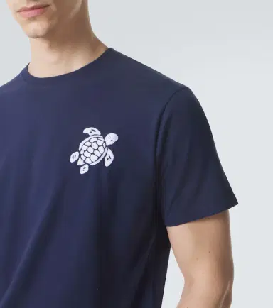 Vilebrequin Embroidered cotton jersey T-shirt | Thumbnail 5