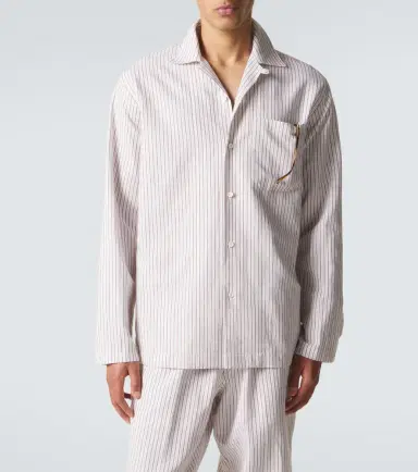 UMIT BENAN Havana striped linen and cotton shirt | Thumbnail 5 UMIT BENAN Havana striped linen and cotton shirt | Thumbnail 5