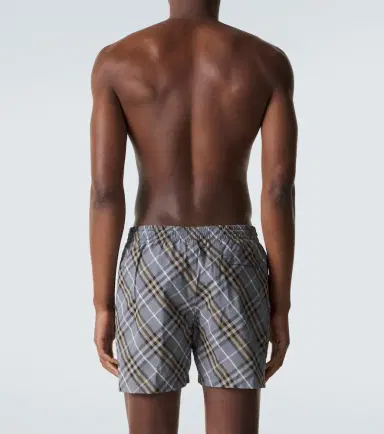 Burberry Check swim trunks | Thumbnail 3 Burberry Check swim trunks | Thumbnail 3