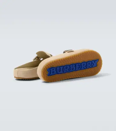 Burberry Urchin suede clogs | Thumbnail 6 Burberry Urchin suede clogs | Thumbnail 6