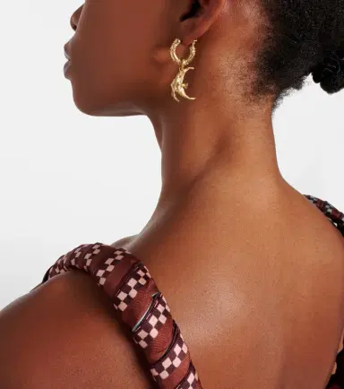 ALÉMAIS Alémais Mismatched Sea drop earrings | Thumbnail 5