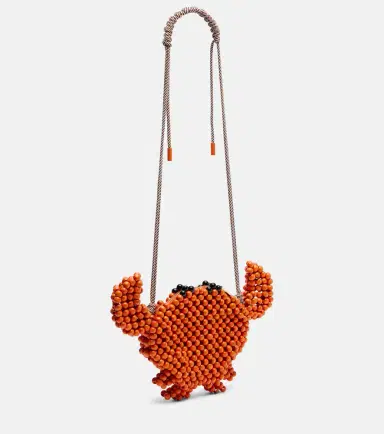 ALÉMAIS Alémais Crab Mini beaded crossbody bag | Thumbnail 2