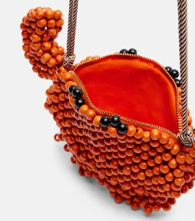 ALÉMAIS Alémais Crab Mini beaded crossbody bag | Thumbnail 3
