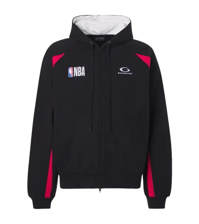 x NBA logo cotton fleece hoodie