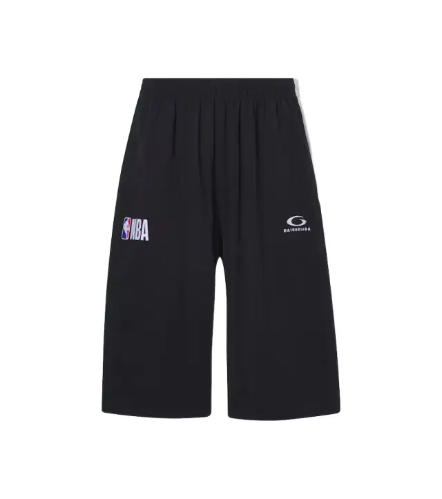 x NBA logo cotton fleece shorts