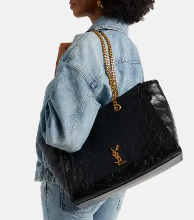 Saint Laurent Niki Medium leather tote bag | Thumbnail 7 Saint Laurent Niki Medium leather tote bag | Thumbnail 7