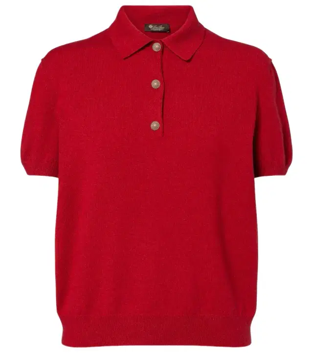 Loro Piana Classic cashmere polo shirt