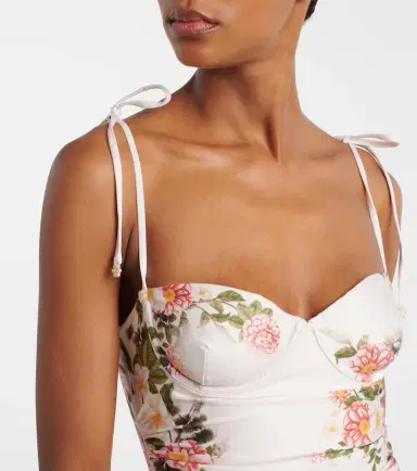 Agua by Agua Bendita Rabano floral swimsuit | Thumbnail 4