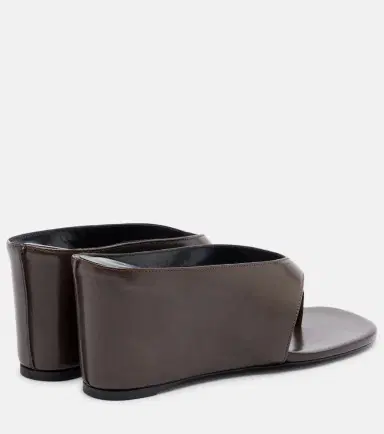 Jude Yaga leather wedge thong sandals | Thumbnail 2