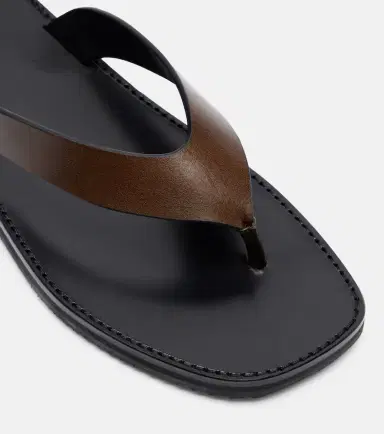 Jude Vermelho leather thong sandals | Thumbnail 3