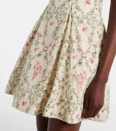 Agua by Agua Bendita Agua floral cotton minidress | Thumbnail 3