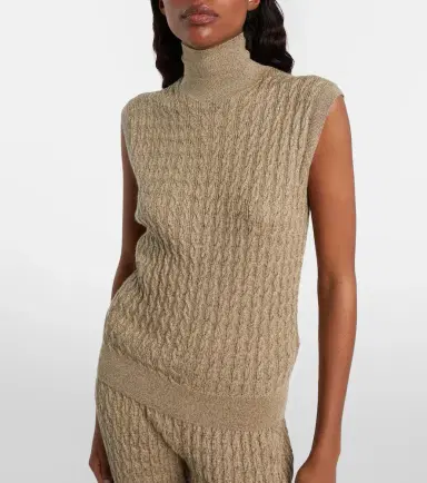 Loro Piana Bihar cable-knit sweater vest | Thumbnail 2 Loro Piana Bihar cable-knit sweater vest | Thumbnail 2