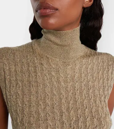 Loro Piana Bihar cable-knit sweater vest | Thumbnail 4 Loro Piana Bihar cable-knit sweater vest | Thumbnail 4
