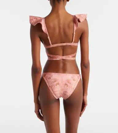 Zimmermann Como printed ruffled bikini | Thumbnail 2 Zimmermann Como printed ruffled bikini | Thumbnail 2