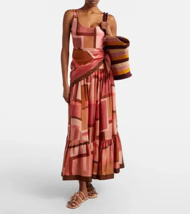 Zimmermann Como printed silk maxi skirt | Thumbnail 5