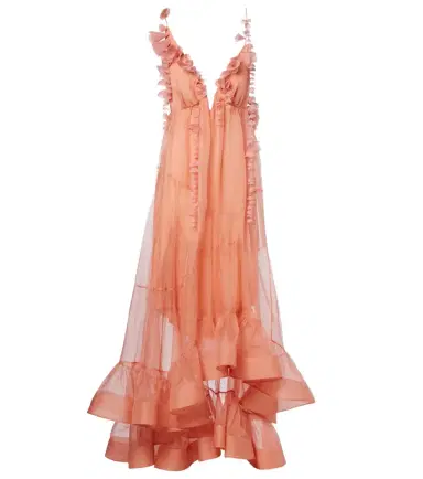 Zimmermann Como floral-appliqué silk maxi dress | Thumbnail 1