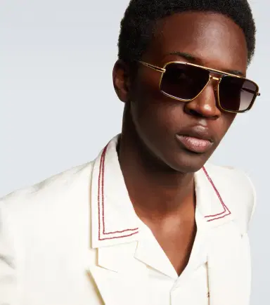 Jacques Marie Mage Earl aviator sunglasses | Thumbnail 4