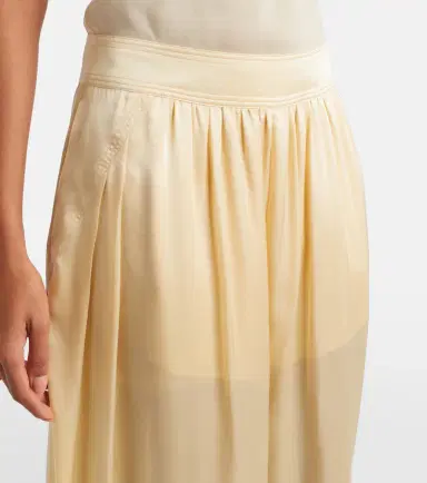 Zimmermann Como silk satin tapered pants | Thumbnail 4