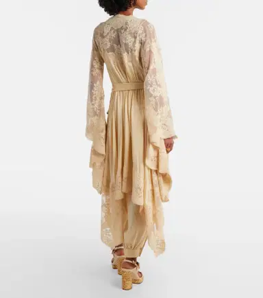 Zimmermann Como silk satin tapered pants | Thumbnail 6