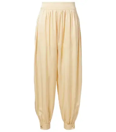 Zimmermann Como silk satin tapered pants | Thumbnail 1