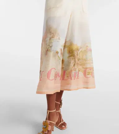 Zimmermann Como linen and silk jumpsuit | Thumbnail 2 Zimmermann Como linen and silk jumpsuit | Thumbnail 2