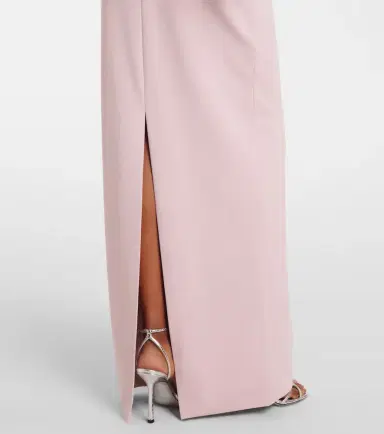 Solace London Floris satin-trimmed off-shoulder gown | Thumbnail 5 Solace London Floris satin-trimmed off-shoulder gown | Thumbnail 5