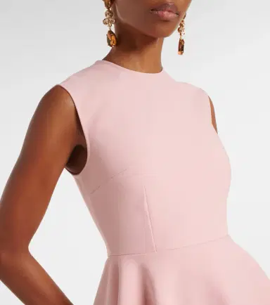 Solace London Severny pleated layered midi dress | Thumbnail 3