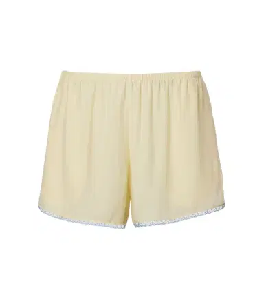 SIR Lace-trimmed silk shorts | Thumbnail 1