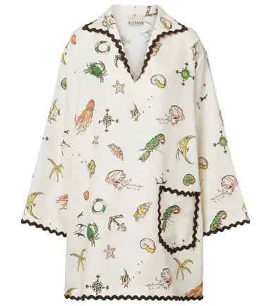 Alemais Alémais Printed linen minidress | Thumbnail 1 Alemais Alémais Printed linen minidress | Thumbnail 1
