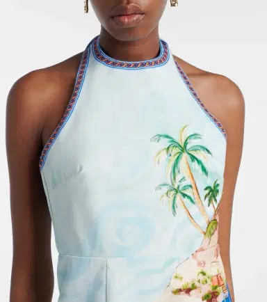ALÉMAIS Alémais Island printed cotton minidress | Thumbnail 2 ALÉMAIS Alémais Island printed cotton minidress | Thumbnail 2