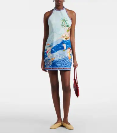 ALÉMAIS Alémais Island printed cotton minidress | Thumbnail 5 ALÉMAIS Alémais Island printed cotton minidress | Thumbnail 5