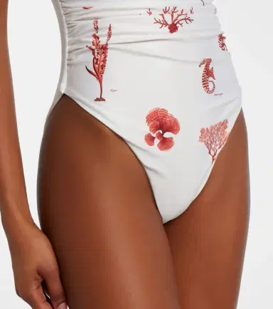 Agua by Agua Bendita Rabano printed swimsuit | Thumbnail 2