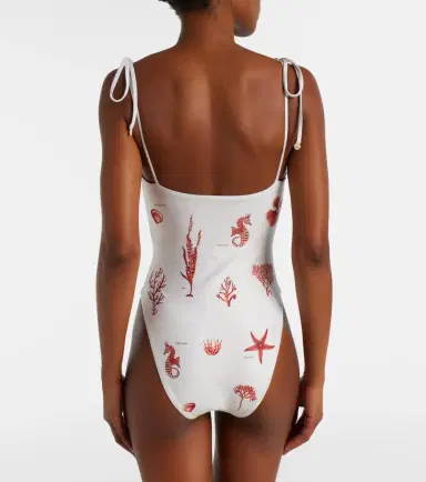 Agua by Agua Bendita Rabano printed swimsuit | Thumbnail 5