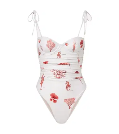 Agua by Agua Bendita Rabano printed swimsuit | Thumbnail 1