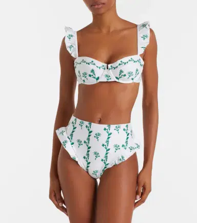 Agua by Agua Bendita Jengibre floral ruffled bikini bottoms | Thumbnail 2 Agua by Agua Bendita Jengibre floral ruffled bikini bottoms | Thumbnail 2