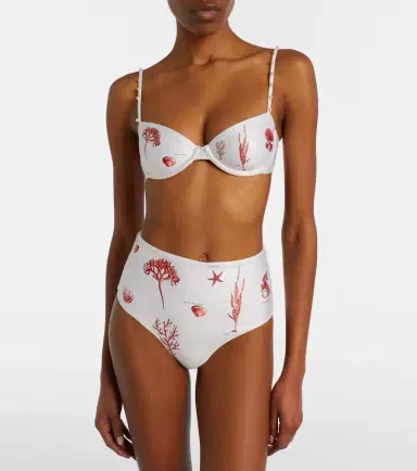 Agua by Agua Bendita Magdalena printed bikini bottoms | Thumbnail 2