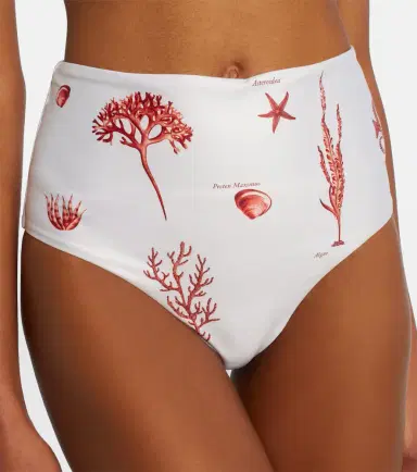Agua by Agua Bendita Magdalena printed bikini bottoms | Thumbnail 3