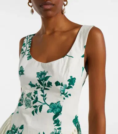 Agua by Agua Bendita Pluma floral cotton minidress | Thumbnail 5 Agua by Agua Bendita Pluma floral cotton minidress | Thumbnail 5