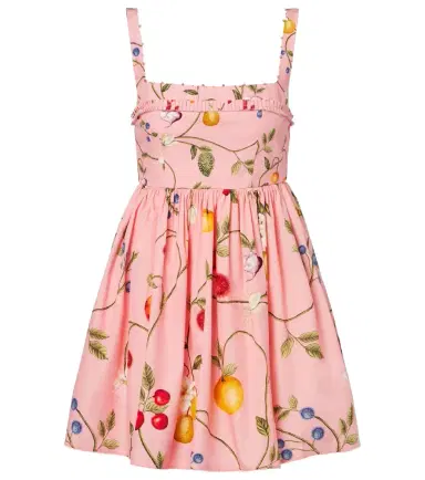 Agua by Agua Bendita Barbara printed cotton minidress | Thumbnail 1 Agua by Agua Bendita Barbara printed cotton minidress | Thumbnail 1