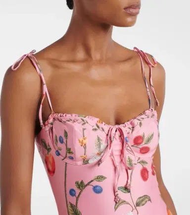 Agua by Agua Bendita Ébano printed swimsuit | Thumbnail 3